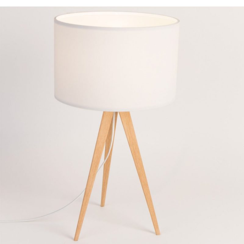 TRIPOD WOOD stolna lampa