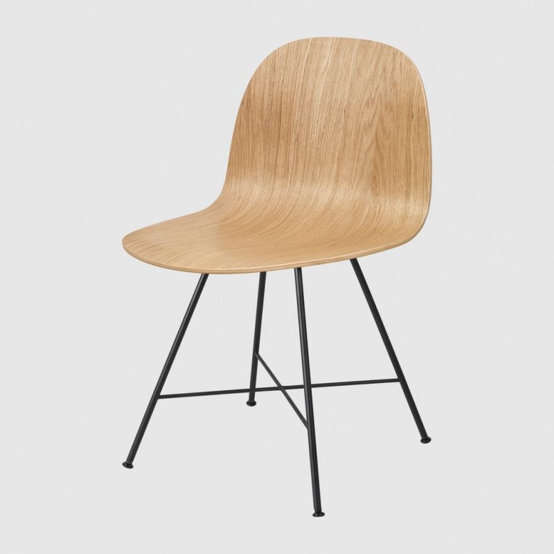 2D DINING CHAIR - Un-upholstered - Center base
