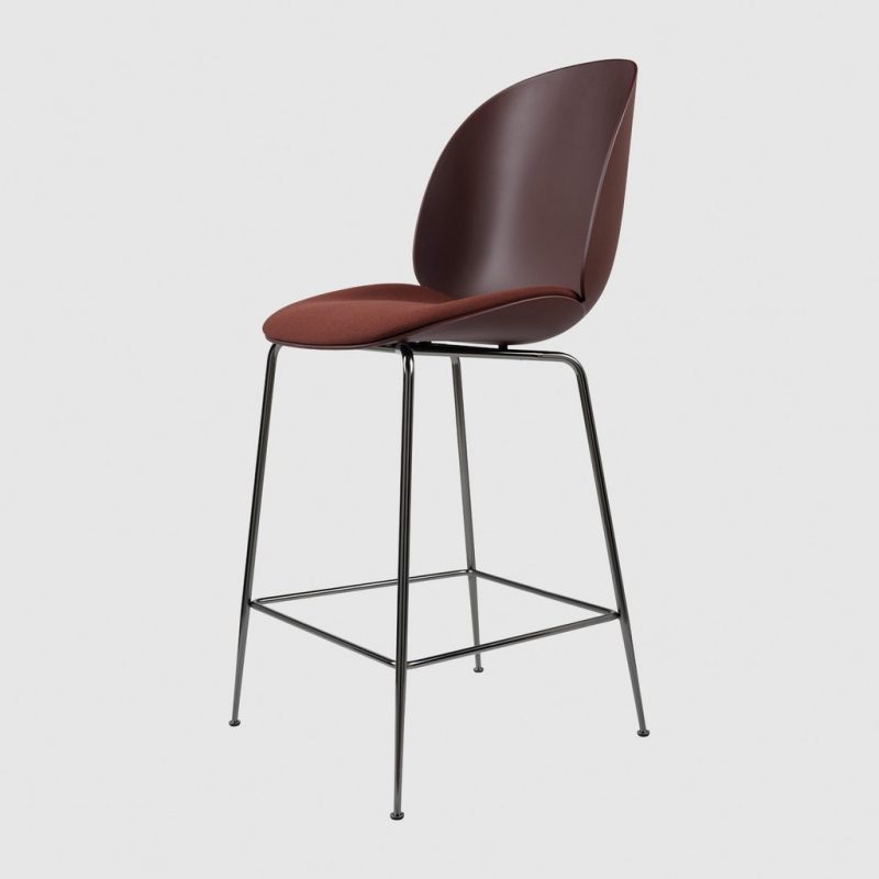 BEETLE COUNTER CHAIR - Seat Upholstered -