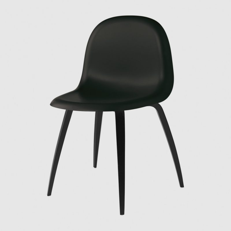 3D DINING CHAIR - Un-upholstered - Wood base
