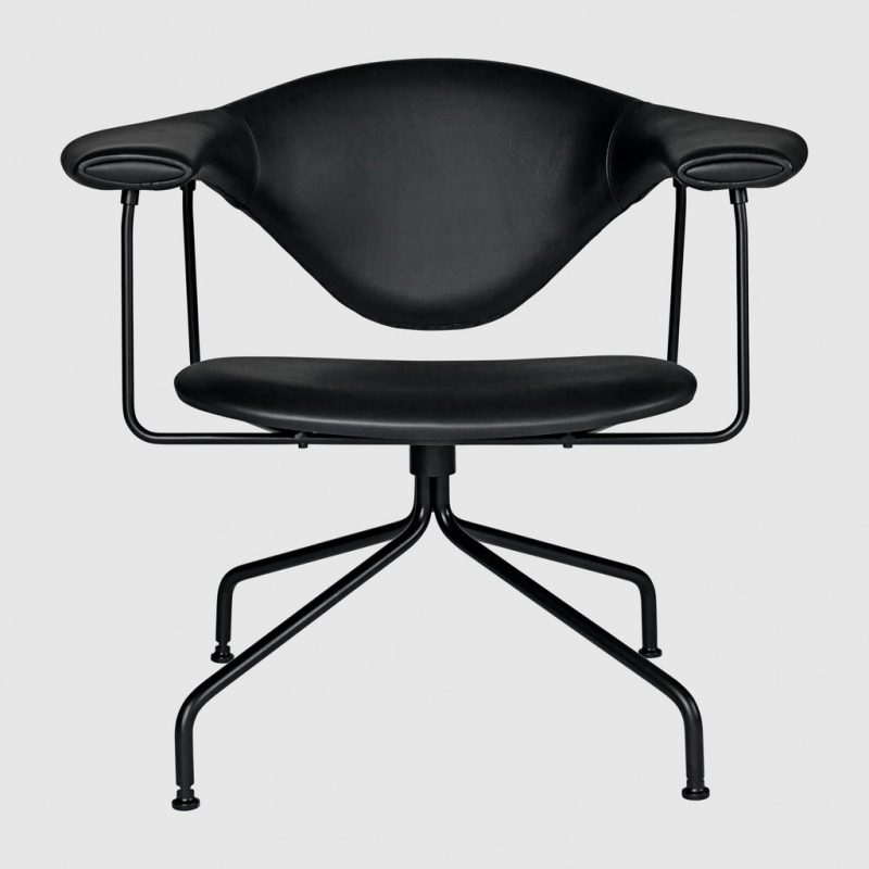 MASCULO LOUNGE CHAIR - Swivel base