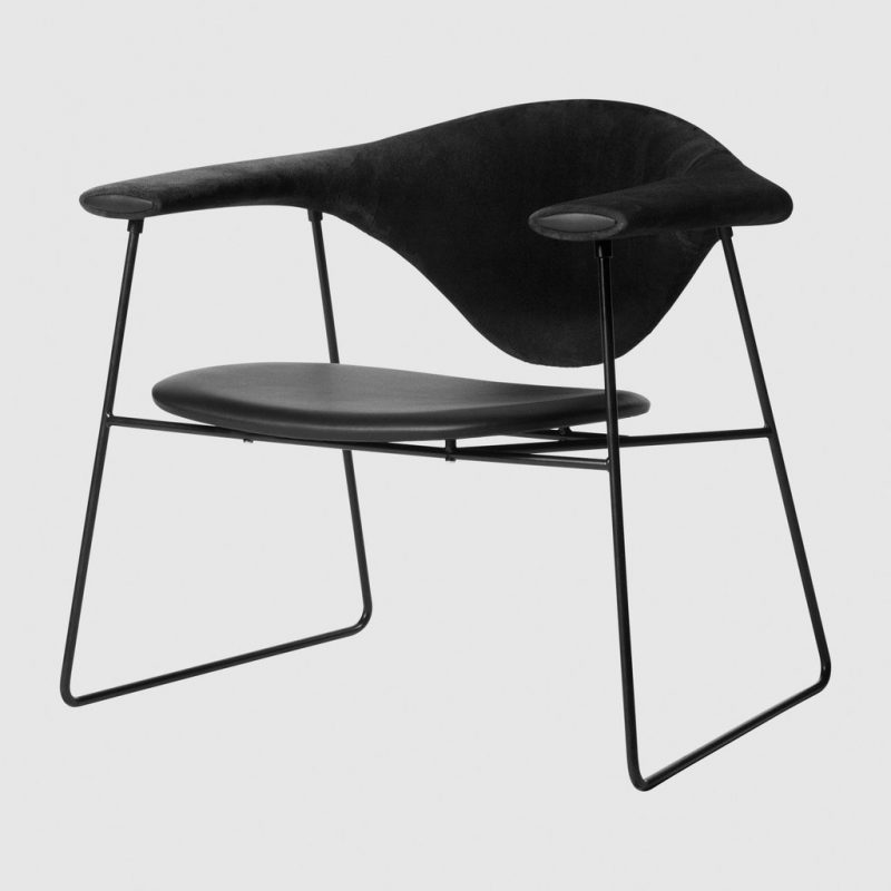 MASCULO LOUNGE CHAIR - Sledge base