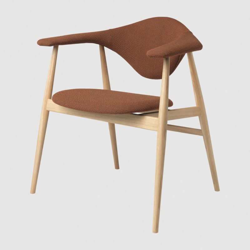 MASCULO DINING CHAIR  - Wood base
